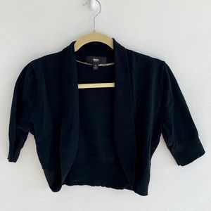 Black Shrug Cardigan